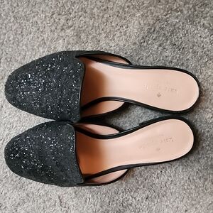 Kate Spade Black Glitter Women's Shoes